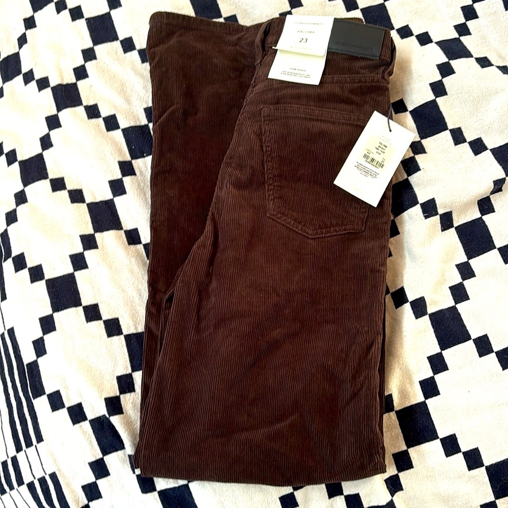 Citizens of humanity baggy Paloma corduroy